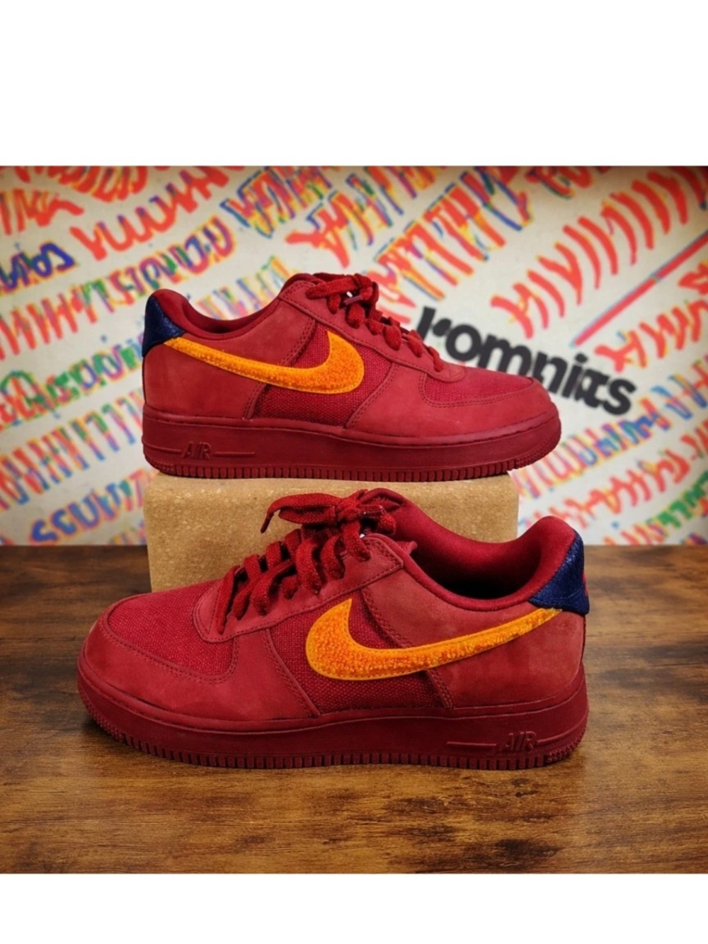 Nike Air Force 1 Low 'La Familia'  Men's 7 DV5153-600 Causal Shoes Sneakers
